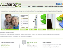 Tablet Screenshot of alchartsplus.com